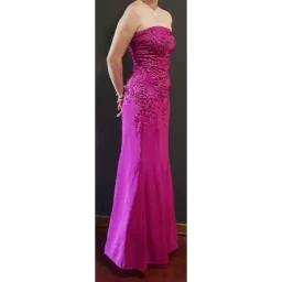 MatricDanceDress-SatinWithStitchedRibbonDetail